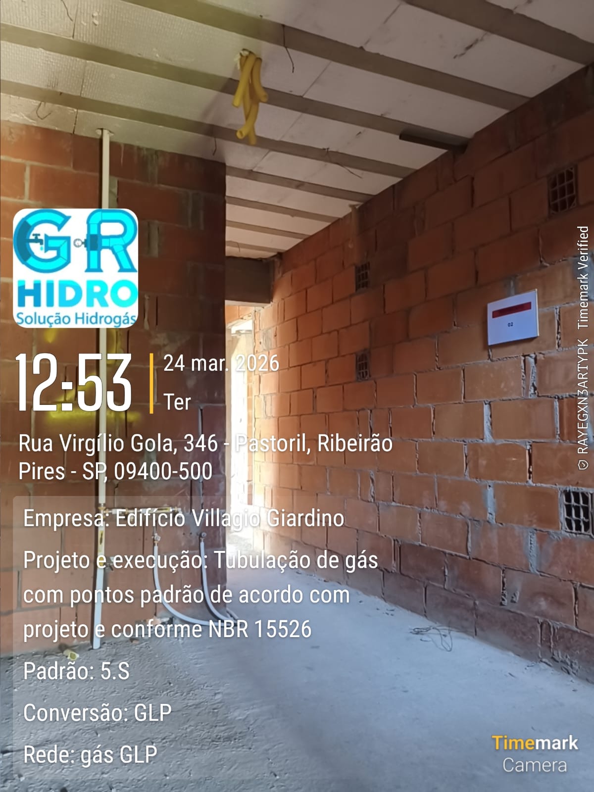 Instalação de Tubulação de Gás